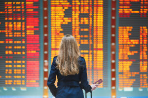 companhia aérea para viagem corporativa