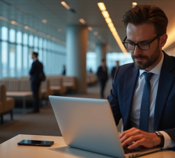 C-level em viagens corporativas: como garantir eficiência, segurança e exclusividade